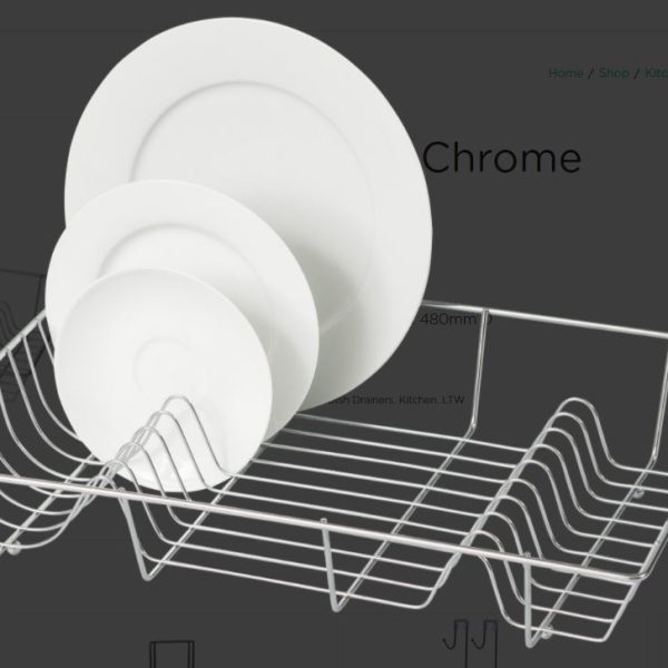 Dishstrainer Durable heavy duty frame chrome 2015