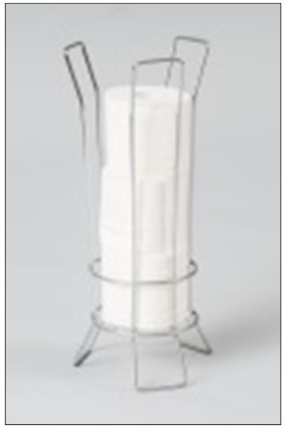 Toliet Roll Holder silver