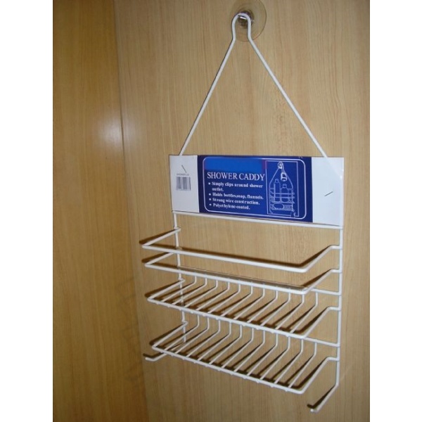 Shower Caddy Plastic coated Large 4050