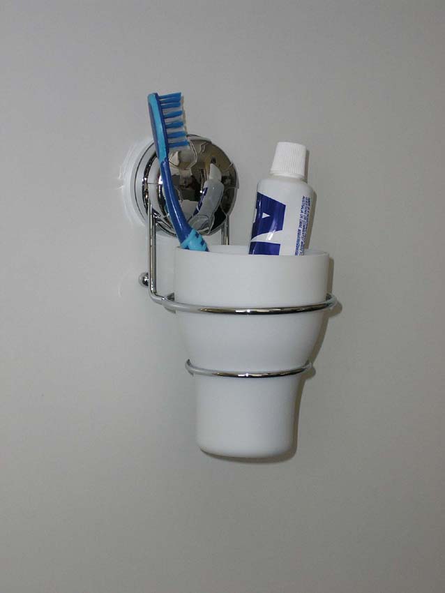 Tumbler Tooth Brush holder Suction 40278