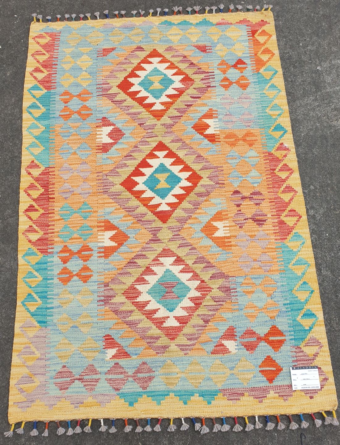 Kilim Afghan Chobi 100x150cm 1604