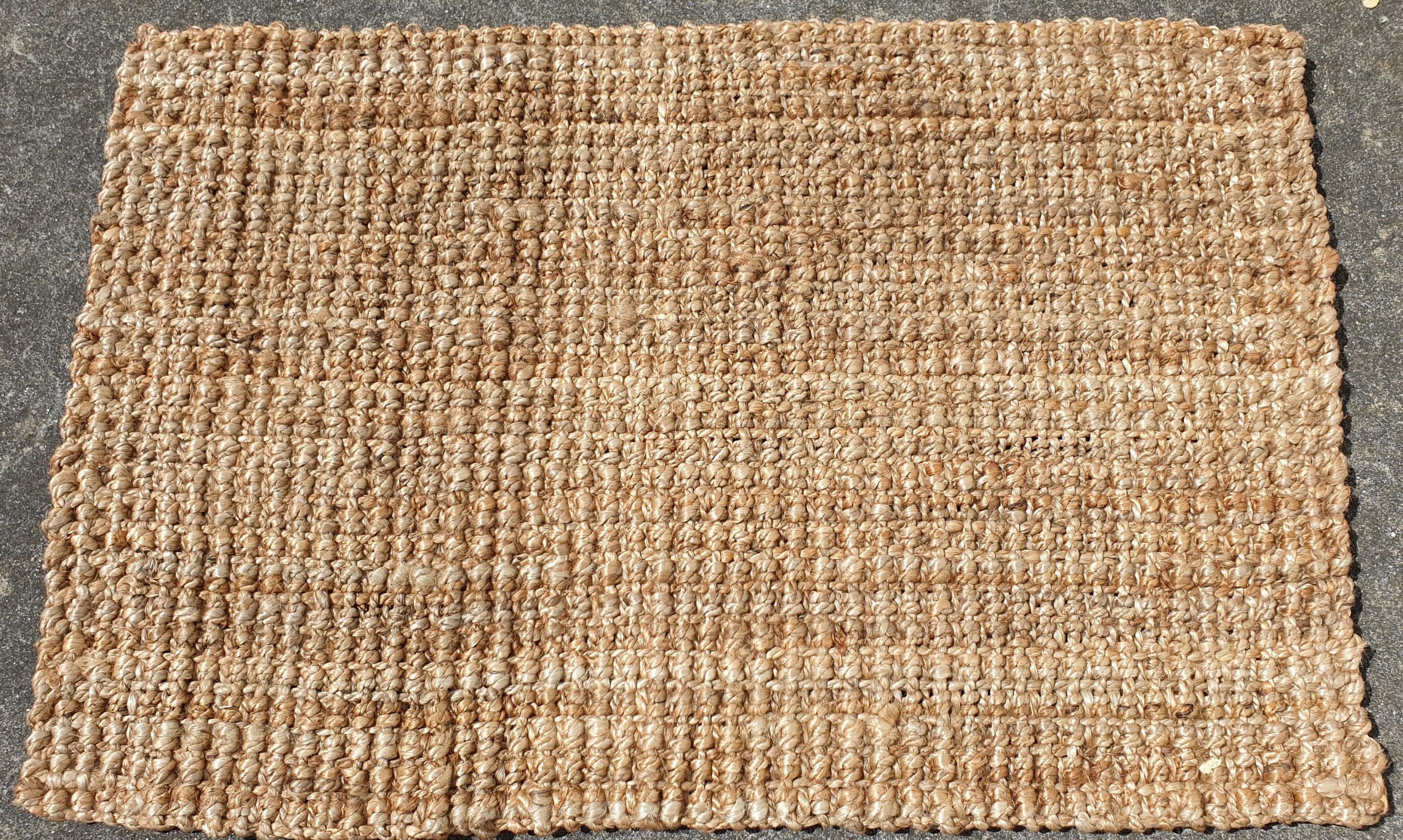 Jute Boucle natural 250x350cm
