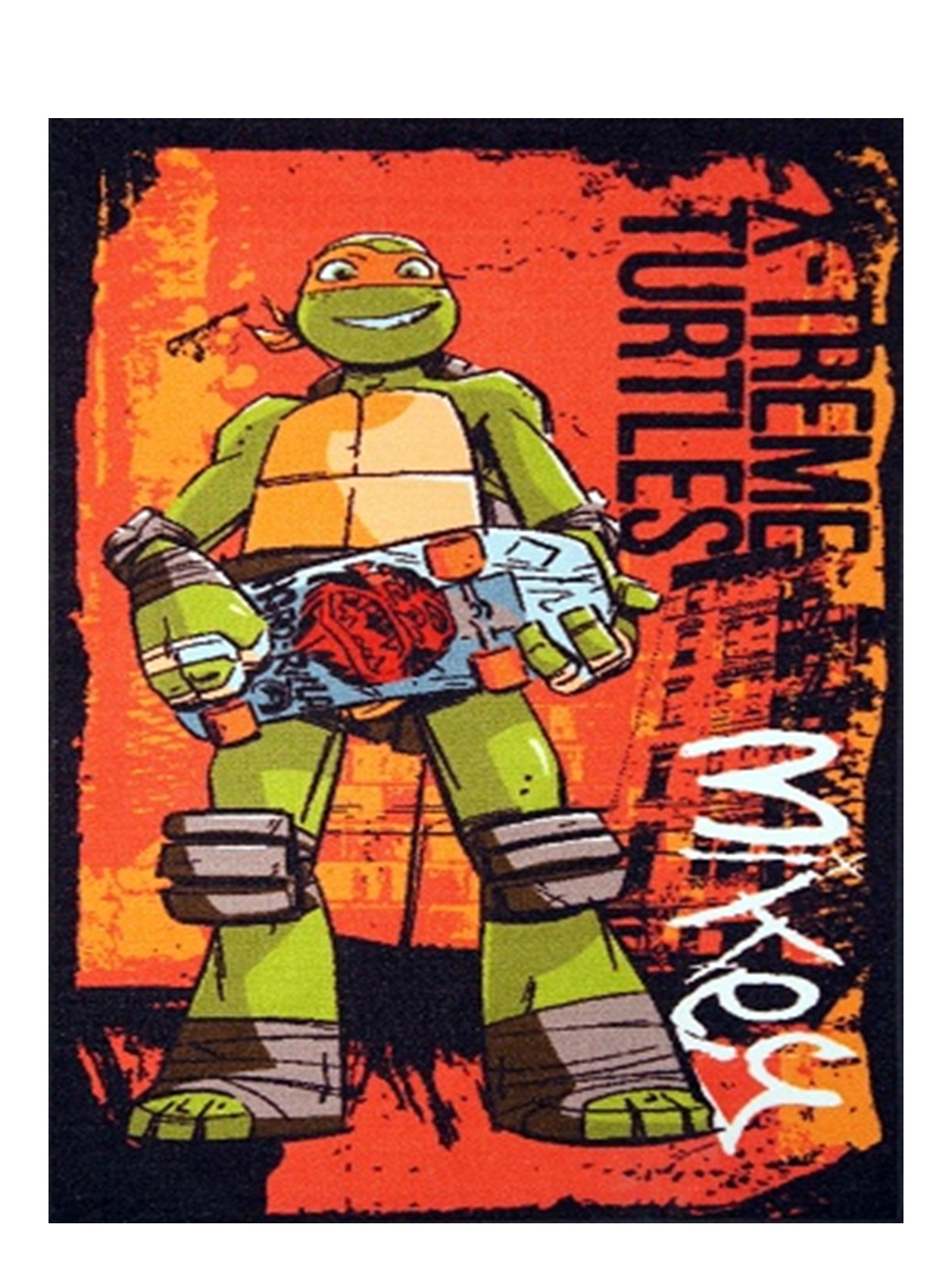 Mike Turtle Skate Kids Mat 100x150cm 2412