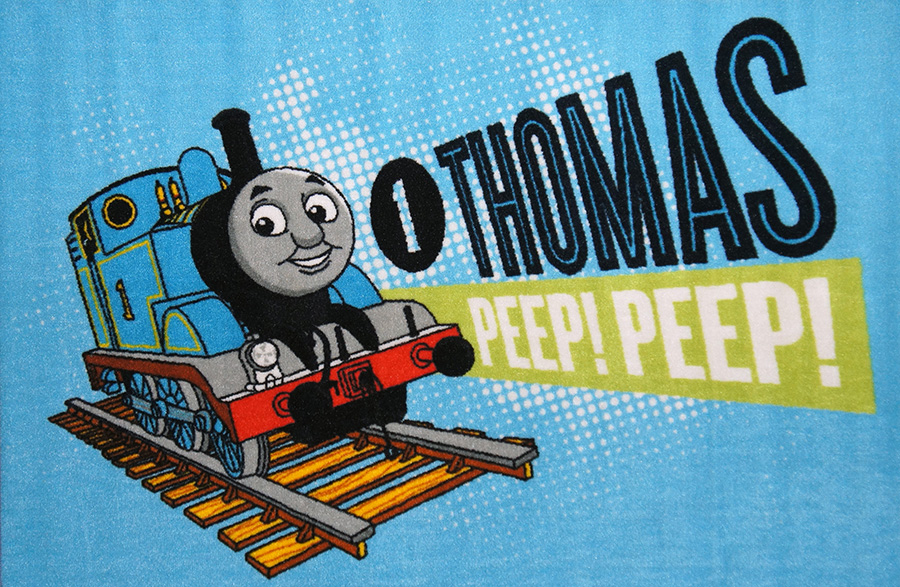 Thomas Blue Kids Mat 100x150cm 2545