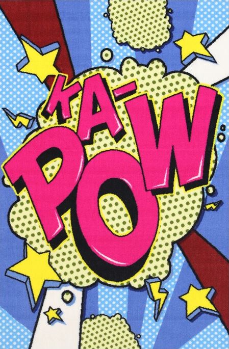 Kapow Kids Mat 100x150cm 2575