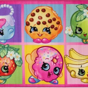 Shopkins Collage Kids Mat 100x150cm 2595