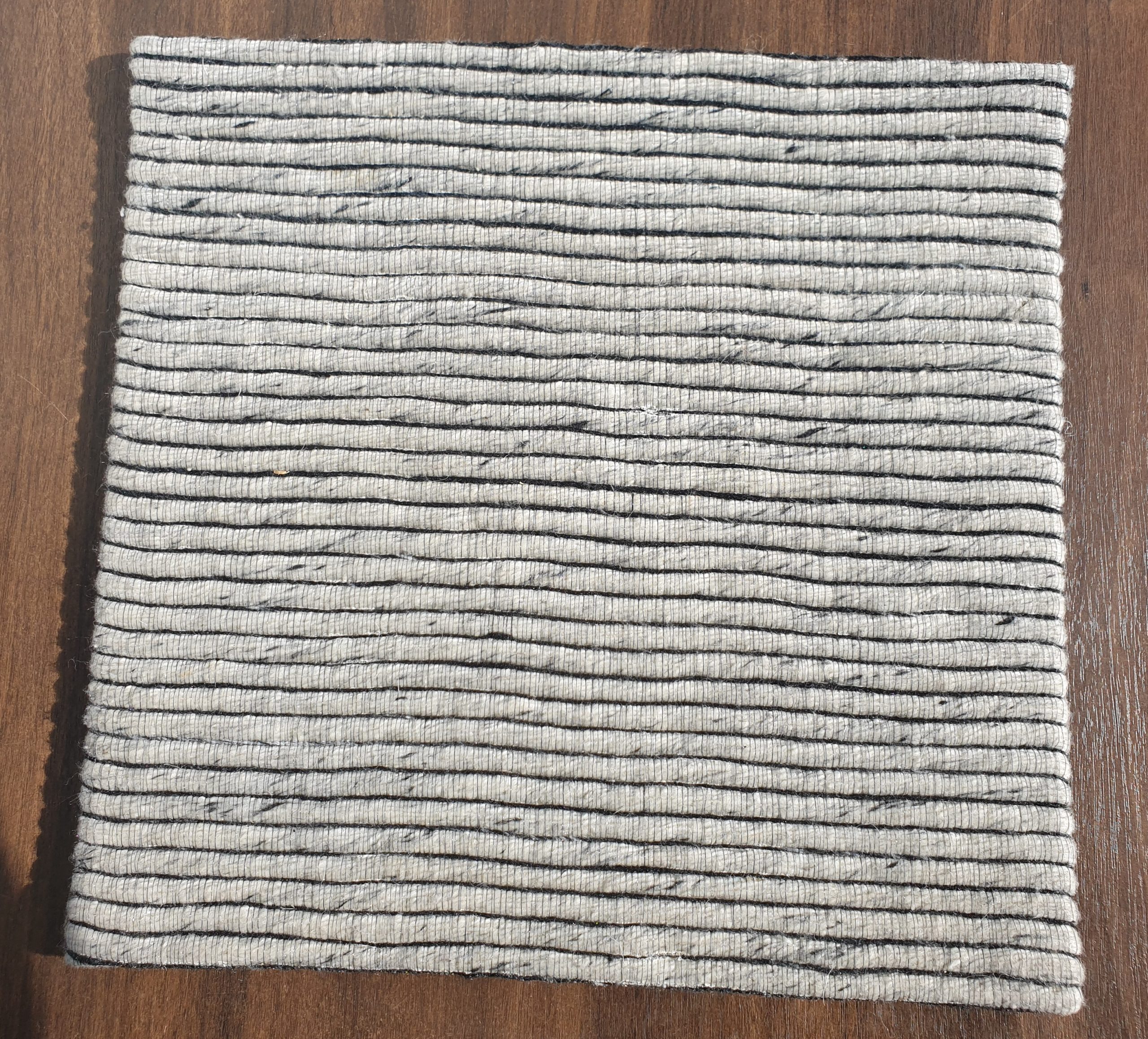 Brooklyn Flatweave Wool 160x230cm Silver 37206