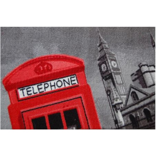 World Pictures 150x220cm Telephone Box 0579