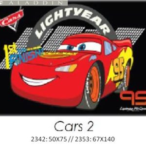 Cars 2 Kids Mat 50x75cm 2342