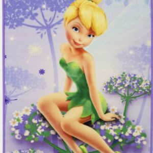 Tinkerbell Flower Kids Mat 100x150cm 2425