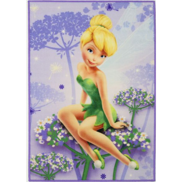 Tinkerbell Flower Kids Mat 100x150cm 2425