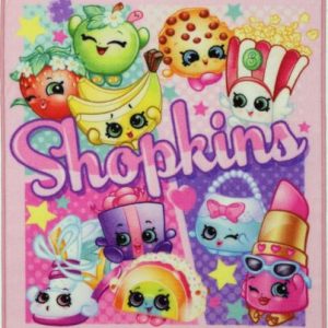 Shopkins Collage Kids Mat 100x150cm 2595