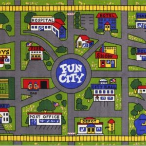 Fun City Kids Mat 100x150cm 50494-96 2406