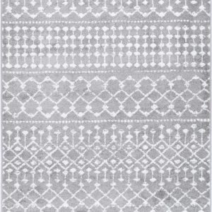 Bergen 200x290 Berg5 Grey White 8424A 12947