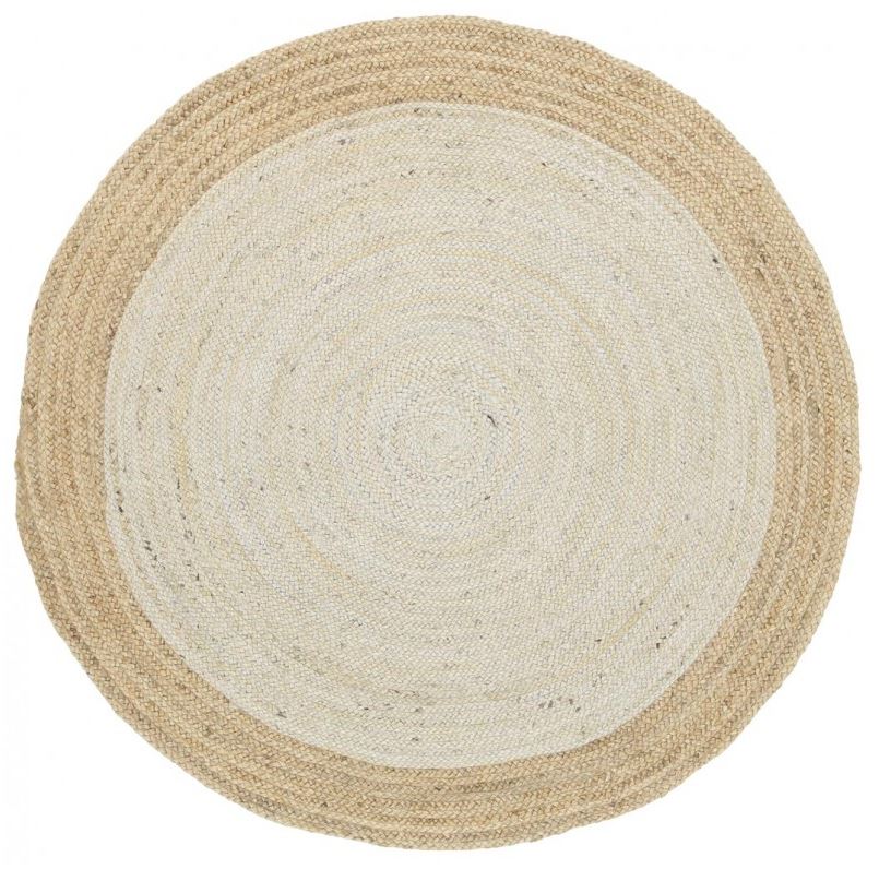 HAMPTON round SOLID CENTRE PEARL Hampton Jute 150 Round Centre Pearl