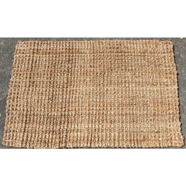 Jute Boucle natural 90x150cm