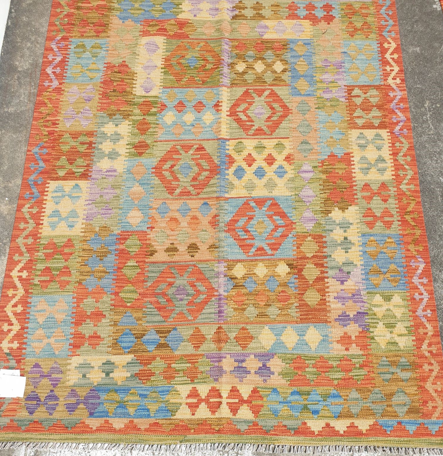 Kilim Afghan Chobi 150x200cm 1701