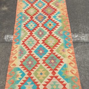 Kilim Afghan Chobi  80x300cm 1716