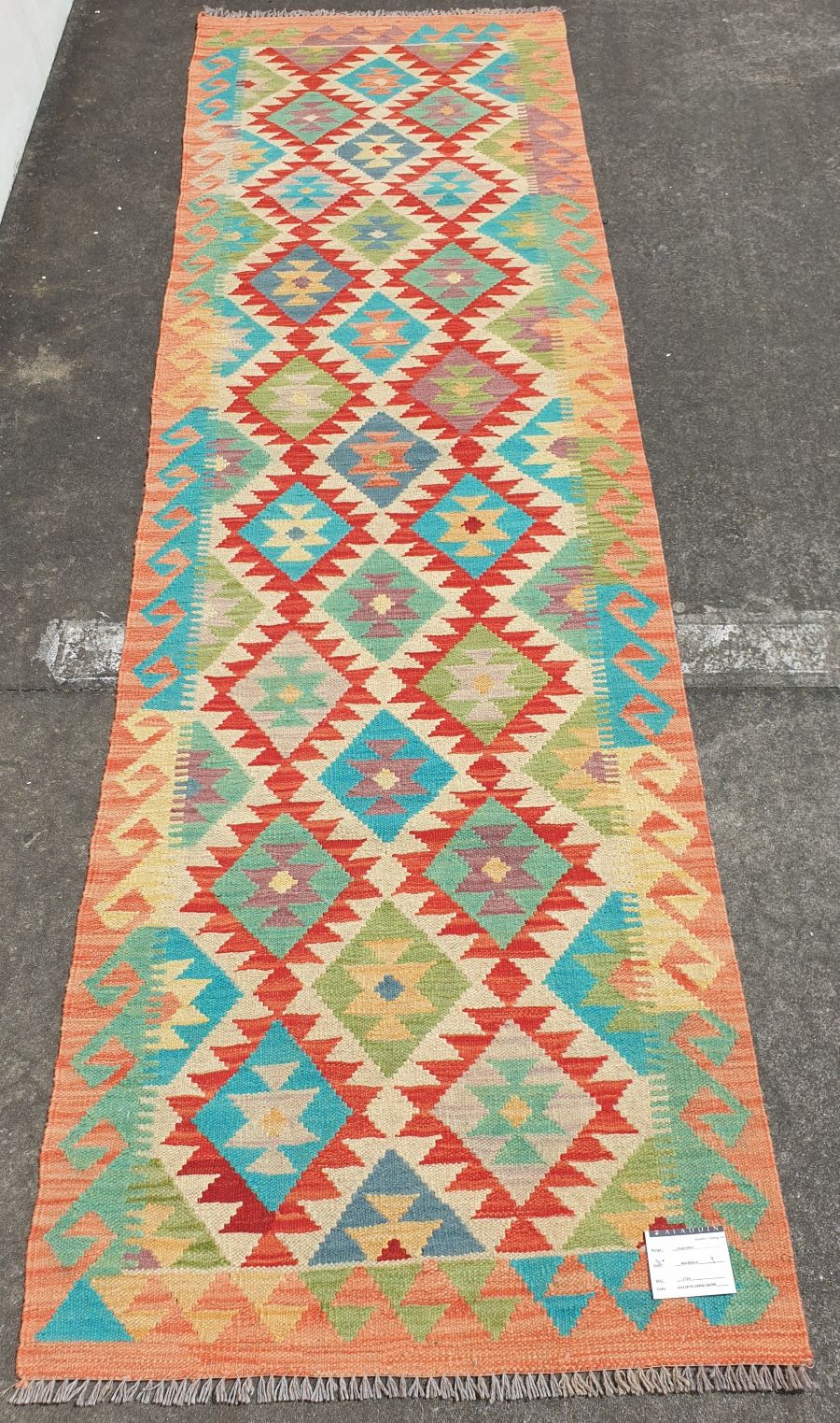 Kilim Afghan Chobi  80x300cm 1716