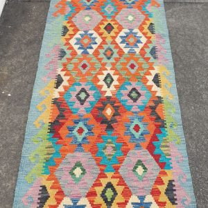 Kilim Afghan Chobi  80x300cm 1717