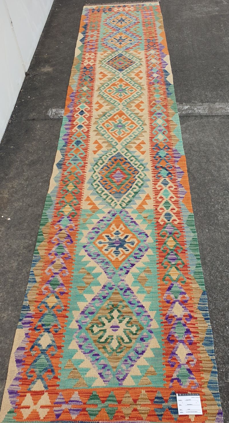 Kilim Afghan Chobi 80x400cm 1745
