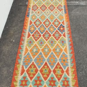 Kilim Afghan Chobi 80x400cm 1746