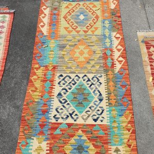 Kilim Afghan Chobi 80x400cm 1747