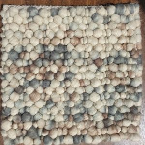 Fish Hand woven wool 200x300cm Multi-green 36080